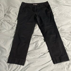 7th Avenue New York & Company Black Capris